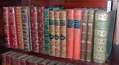 Lot 467 - [BINDINGS] Group of 15 vols. bound in full or...