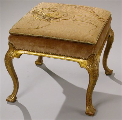 Lot 216 - George I Gilt-Wood Stool Second quarter of the...