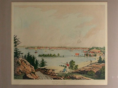 Lot 80 - Sidney F. Lucas NEW YORK IN 1822 and WALL...