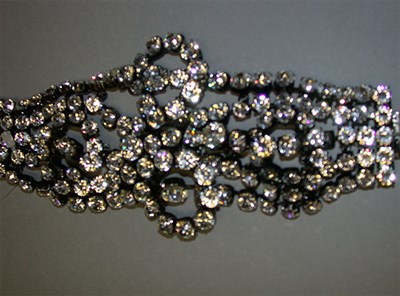 Lot 794 - Iradj Moini Multistrand Rhinestone Bracelet