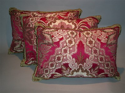 Lot 891 - Three Brocade Cushions