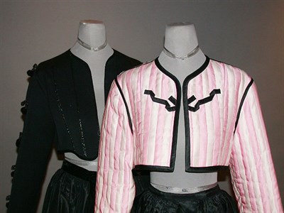 Lot 631 - Two Geoffrey Beene Evening Boleros