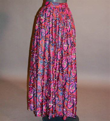 Lot 645 - Sabina of India Evening Skirt