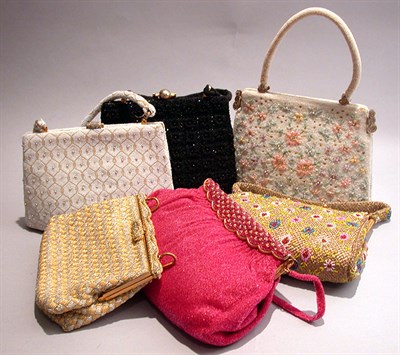Lot 806 - Group of Six Beaded Bags