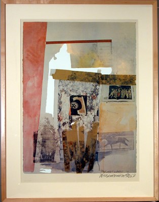 Lot 284 - Robert Rauschenberg UNTITLED Color...