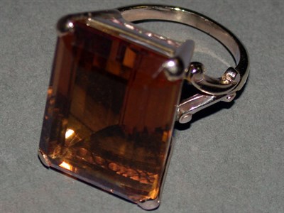 Lot 66 - Citrine Ring