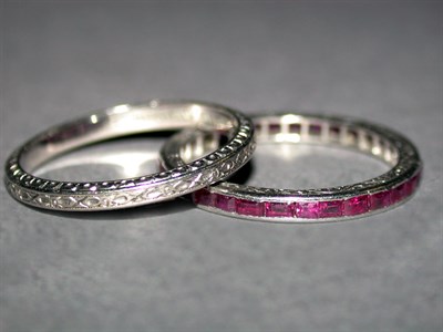 Lot 53 - Two Guard Rings