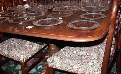 Lot 190 - George III Style Mahogany Double-Pedestal...