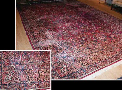 Lot 319 - Sarouk Carpet North Persia, circa 1925 The...