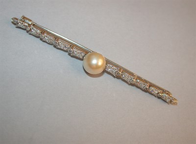 Lot 135 - Antique Diamond Bar Pin