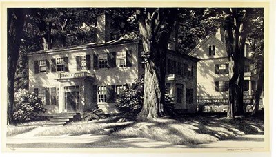 Lot 406 - Stow Wengenroth NEW ENGLAND VILLAGE; SUMMER...