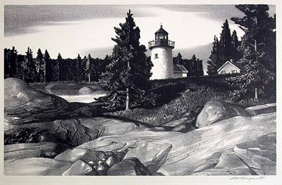 Lot 404 - Stow Wengenroth INLET LIGHT; QUIET DAY;...
