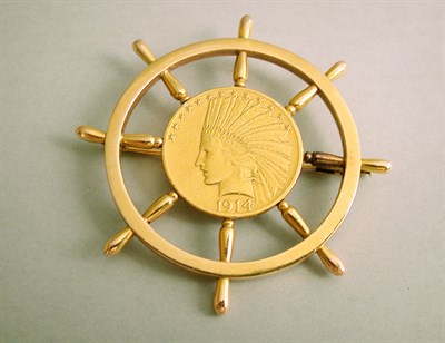 Lot 112 - US Gold Coin Pin