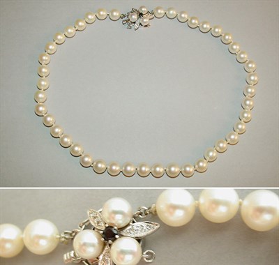 Lot 111 - Cultured Pearl Necklace