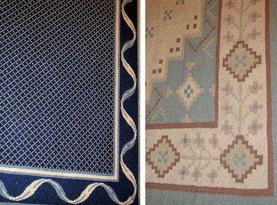 Lot 557 - Dhurrie Rug India, contemporary The central...