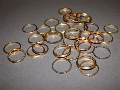 Lot 171 - Group of Assorted Gold Rings and Bezels