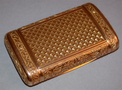 Lot 276 - Gold Snuff Box