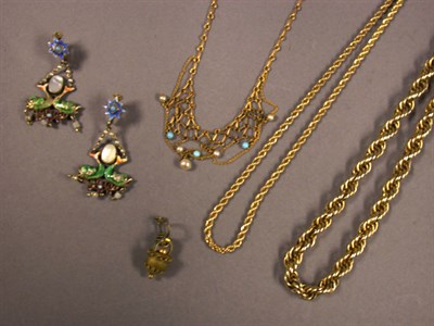 Lot 337 - Group of Assorted Metal Jewelry