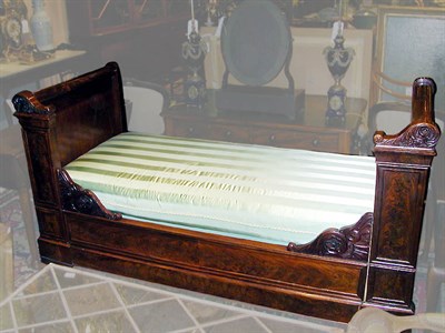 Lot 552 - Empire Mahogany Daybed