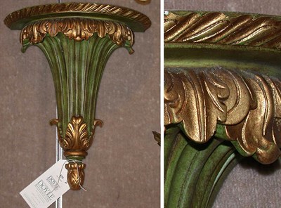 Lot 429 - Pair of Neoclassical Style Parcel Gilt Wall...