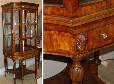 Lot 282 - Georgian Style Mahogany Vitrine