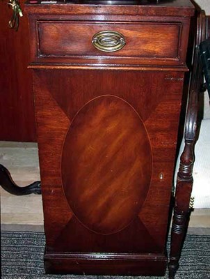 Lot 396 - Pair of Georgian Style Mahogany Side Cabinets