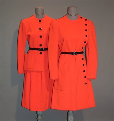 Lot 572 - Norman Norell Sportif Day Suit and Coat Dress
