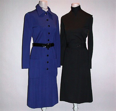 Lot 571 - Two Norman Norell Jersey Dresses