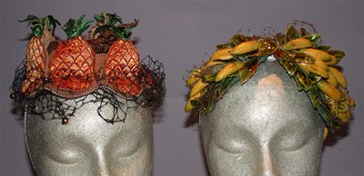Lot 698 - Bes-Ben Banana and Pineapple Hats