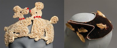 Lot 699 - Bes-Ben Cicada, Zebra and Poodle Hats