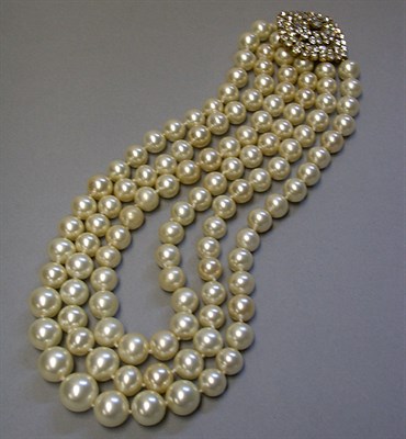 Lot 778 - Chanel Classic Pearl Necklace