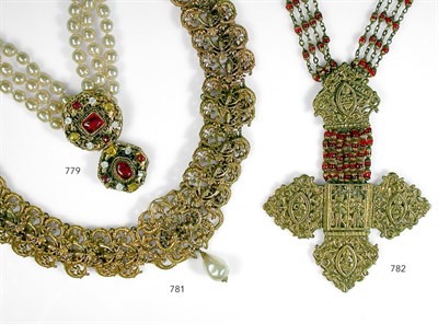 Lot 782 - Chanel Byzantine Style Necklace