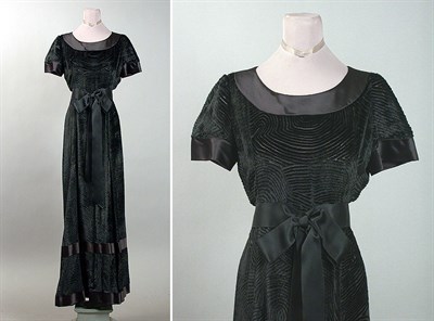 Lot 684 - Karl Lagerfeld for Chanel Couture Black Evening Gown