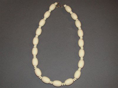 Lot 45 - Ivory Bead Necklace
