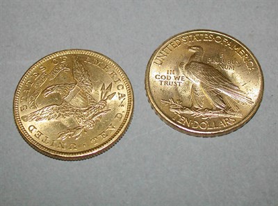 Lot 5 - Two US $10 Gold Coins