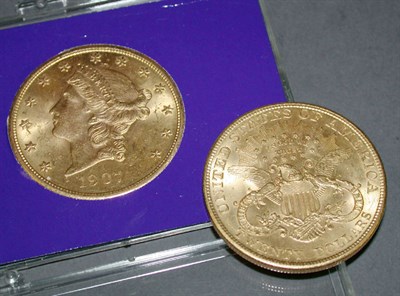 Lot 17 - Two US $20 Liberty Gold Coins