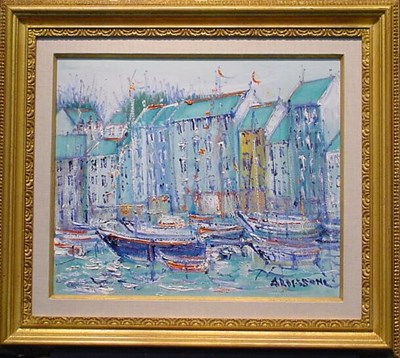 Lot 6 - Yolande Ardissone French, b.1927 HONFLEUR...