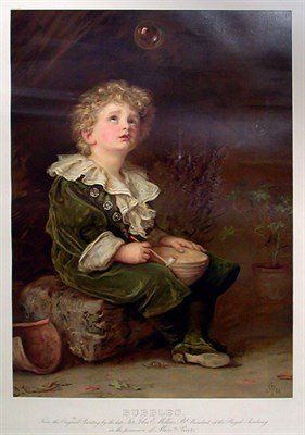 Lot 77 - After Sir John Everett Millais BUBBLES...