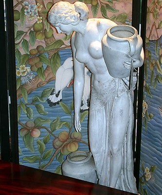 Lot 479 - Composition Figure of Water Carrier
