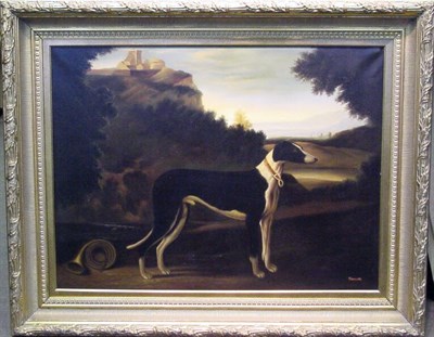 Lot 24 - P. English 20th Century PORTRAIT OF A DOG...