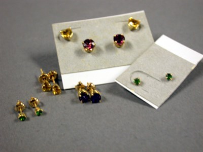 Lot 71 - Group of Assorted Stud Earrings