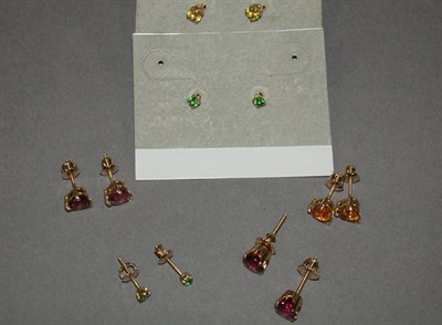 Lot 49 - Group of Assorted Stud Earrings