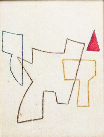 Lot 6 - Jean (Hans) Arp French, 1887-1966 COMPOSITION...