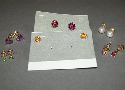 Lot 52 - Group of Assorted Stud Earrings