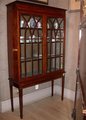 Lot 233 - Regency Mahogany Bookcase on Later Stand