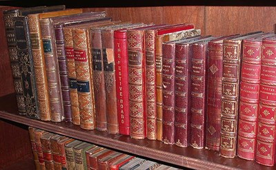 Lot 425 - [BINDINGS] Group of 20 vols. bound in full or...