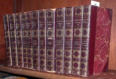 Lot 419 - [BINDINGS] EMERSON, RALPH WALDO Works 12 vols....