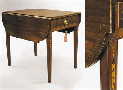 Lot 149 - Federal Inlaid Mahogany Pembroke Table New...