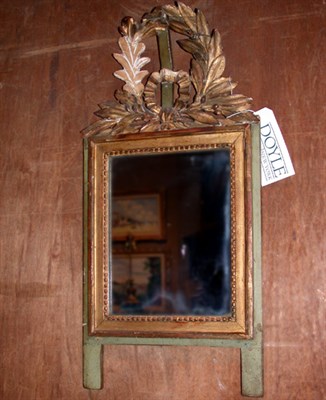 Lot 247 - Louis XV Painted and Parcel Gilt Mirror