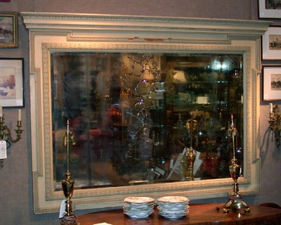 Lot 451 - Louis XVI Style Painted Mirror